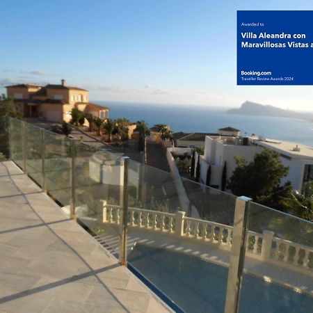 Villa Aleandra Con Maravillosas Vistas Al Mar! Altea Eksteriør bilde