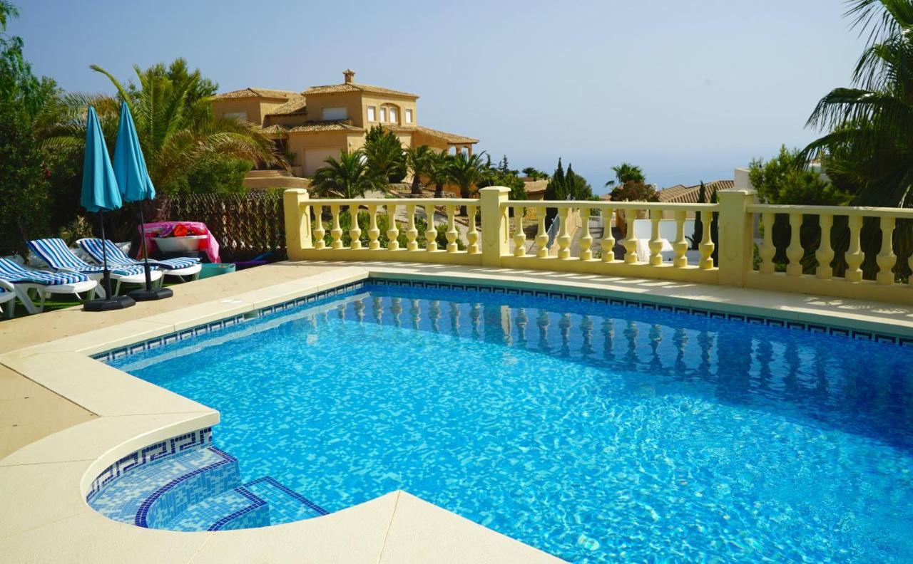 Villa Aleandra Con Maravillosas Vistas Al Mar! Altea Eksteriør bilde